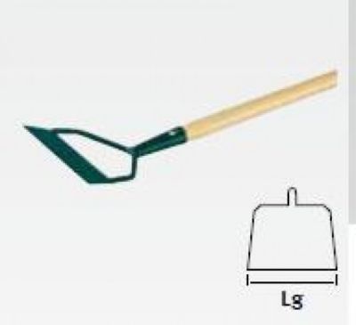 Ratissoire à pousser Leborgne Outil de jardinage Mixte
