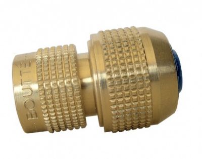 Boutté Raccord rapide bleu automatique laiton 6 billes Ø19 - vue 3