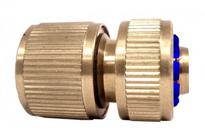 Boutté Raccord rapide bleu aquastop ECO 3 billes Ø15 - vue 3
