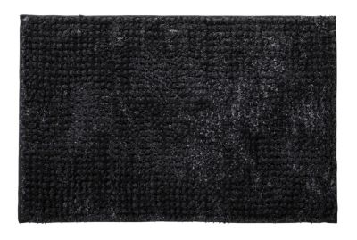 Tapis de bain antidérapant 50x80 cm, carbone, Levasseur Softy