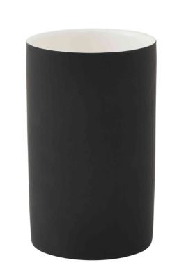 Gobelet noir en céramique soft touch City
