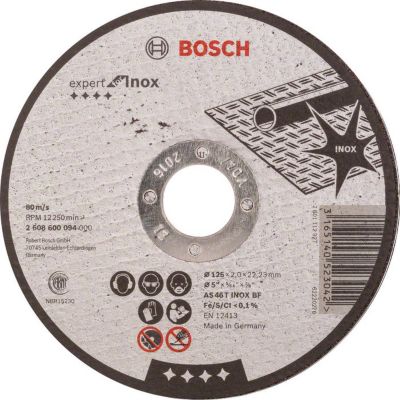 Disaue de coupe pour 'acier Inox Bosch AS 46 T INOX BF - vue 3