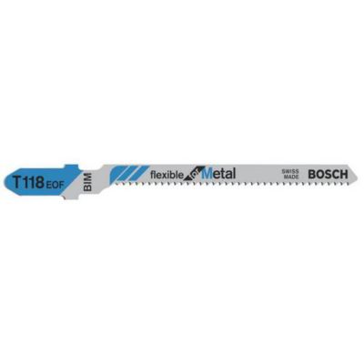 Bosch T 118 EOF Lame scie sauteuse 5 pcs - vue 3