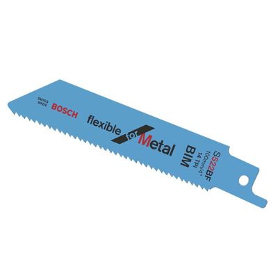 Lame de scie sabre 522 BF Flexible for Metal lot de 5 bimétal pour scies compactes