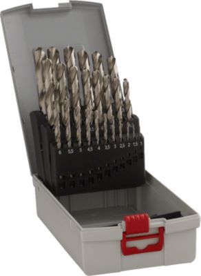HSS set foret spiralé pour métal 19 pièces Bosch 2607018726