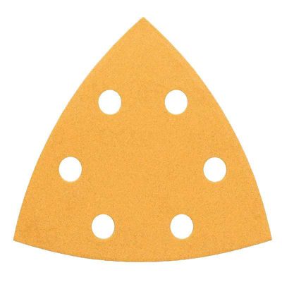 Bosch 2608605152 Lot de 5 feuilles abrasives Delta - vue 4