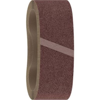 Bandes abrasives 75 x 533 mm grain 60 - Pack de 10 pour ponceuses à bande