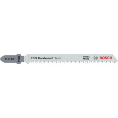Lame de scie sauteuse T 101 AIF Clean for Hard Wood 3pc