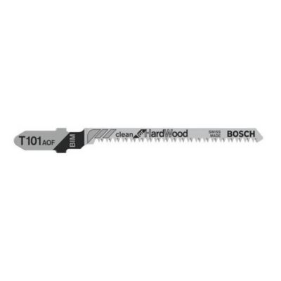 Lot de 3 lames de scie sauteuse 83 mm T 101 AOF Clean for Hard Wood BIM 3 pièces - vue 9