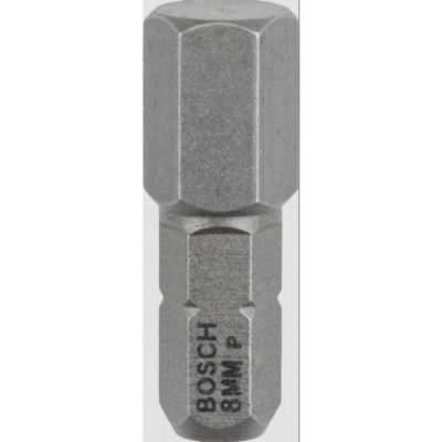 Embouts De Vissage Bosch HEX8 – Lot De 3, Longueur 25 mm
