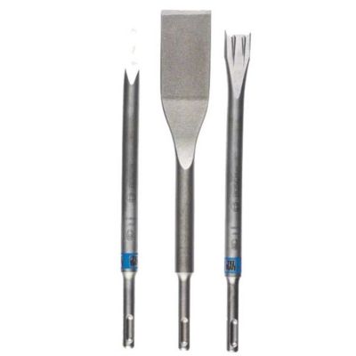 Set de 3 burins SDS Plus (BURIN+PIC+LARGE) - BOSCH - 2607019159