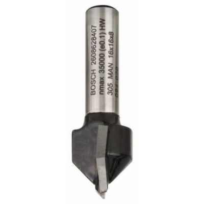 Fraise Bois Bosch 2608628407 – Fraise à Rainurer Droit Ø 9 mm, Emmanchement 8 mm - vue 2