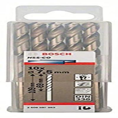 Foret À Métaux Bosch HSS-Co – Lot De 10 Pièces, Ø4,2 mm