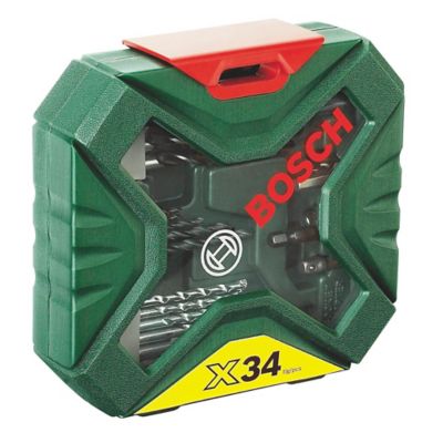 Coffret assortiment forets et embouts X-LINE perçage vissage Bosch (34 pcs)