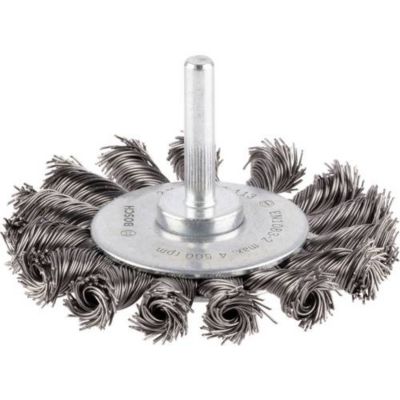 Brosses circulaires 75 mm 0 5 mm 4500 U/ min 13 mm 1pc - vue 3