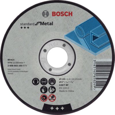 Disque à tronçonner moyeu déporté Standard métal 230 x 3 mm - BOSCH 2608603162