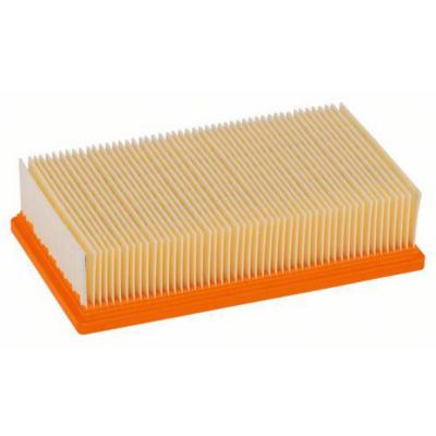 Filtre Plissé Plat BOSCH 2607432033 – Cellulose pour Aspirateurs GAS35/55 - vue 3