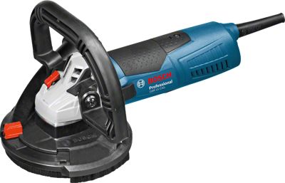 Bosch Professional ponceuse à béton GBR 15 CAG avec meule assiette diamantée 125 mm 3 couronnes à brosses de rechange clé à ergots coudée BOXX - vue 3