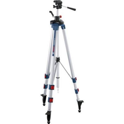Trépied à manivelle Bosch Professional BT 250 1/4" - Hauteur réglable 97,5 cm à 2,5 m