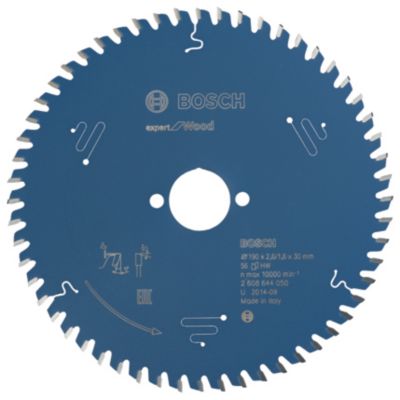 BOSCH Lame scie Expert 190x30x2 6 56T - vue 2