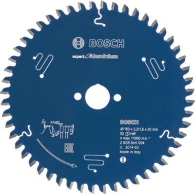 Lame de scie circulaire pour bois, 180 x 30 x 2,6 mm, 56 dents
