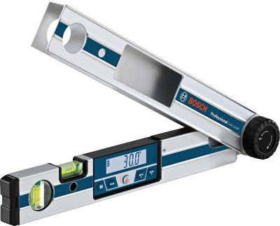 Mesureur d'angle digital 1,5V GAM 220 MF Professional + 4 piles AA - BOSCH - 0601076600