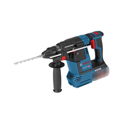 Bosch Professional 18V System perforateur sans fil GBH 18V 26 SDS plus 2 6 J Ø perçage max : bétonacierbois 261330mm poignée auxiliaire butée profondeur 210mm chiffon - vue 3
