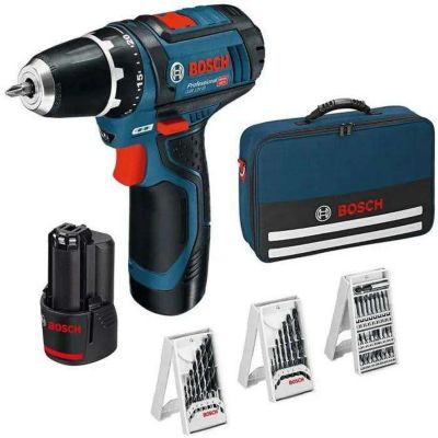 Pack Perceuse Visseuse Bosch GSR 12V-15 et Meuleuse GWS 12V-76 - vue 7