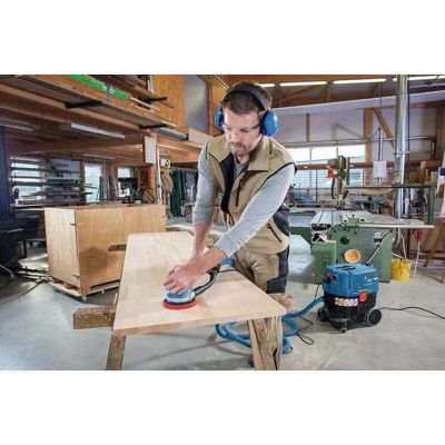 Ponceuse Excentrique Bosch GET 75-150 – 750W, Ø150mm, Variateur 3300-7300 tr/min - vue 4