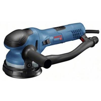 Bosch Professional ponceuse excentrique GET 55 125 régime à vide : 3 300 7 800 trmin plateau ponçage 1 disque abrasif couronne protection tube soufflage poignée auxil. clé 6 pans mâle - vue 3