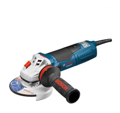 Bosch Professional meuleuse angulaire GWS 19 125 CIE avec flasque de serrage capot de protection écrou de serrage poignée auxiliaire clé à ergots - vue 2