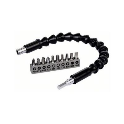 Pack BOSCH 10 Embouts de vissage + Rallonge flexible 300 mm 2608522377 - vue 3