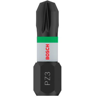 Embout de vissage torsion impact PZ3 25 mm Bosch 2 pièces