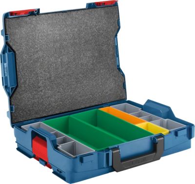Coffret L-BOXX 102 prégarni avec set de 6 casiers Inset-Box bleu - 1600A016NC