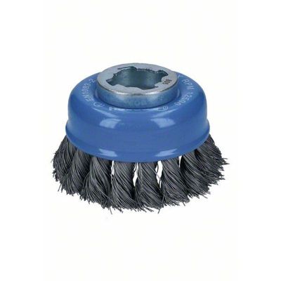 Bosch Brosse boisseau acier X LOCK 75 fils torsadés 75 mm 0 35 mm X LOCK 2608620726