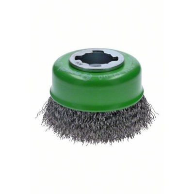 Bosch Brosse boisseau en acier inoxydable X LOCK 75 fils ondulés 75 mm 0 3 mm 2608620728