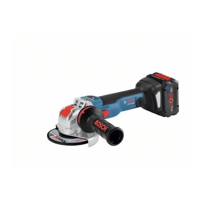 Bosch Professional 18V System meuleuse angulaire sans fil GWX 18V 10 SC avec X LOCK capot de protection capot de protection pour tronçonner poignée auxiliaire calage BOXX BOXX ss batterie - vue 2