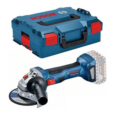 Bosch Professional System meuleuse angulaire GWS 18V 7 Ø disque 125 mm capot protection poignée supplém. flasque de serrage écrou serrage rapide sans batterie ni chargeur dans BOXX 136