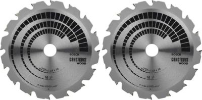 Pack d'avantage spécial de semis circulaire en bois de construction 2x 235x30x2.8 / 1.8x16t - vue 2