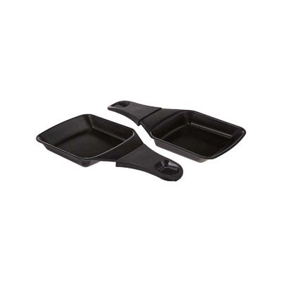 Lot de 2 coupelles carrées avec revêtement antiadhésif Tefal Xa400202 pour raclette