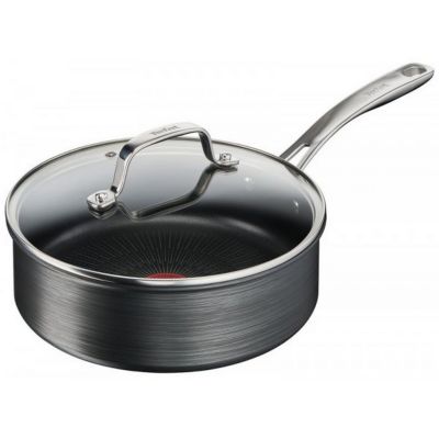 Sauteuse anti-adhésive 24cm + couvercle Tefal G2563202 unlimited premium