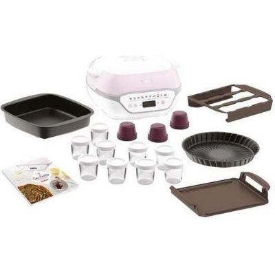 TEFAL CAKE FACTORY INFINITY, APPAREIL Ã GATEAU, MACHINE Ã PAIN, YAOURTIÃRE, 9 PROGRAMMES KD850110