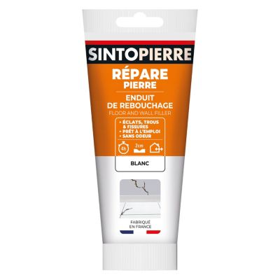 Rebouche sols et murs Sintopierre blanc 330g