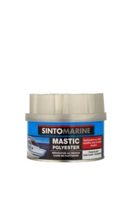 Mastic polyester Sintomarine standard blanc 500 ml