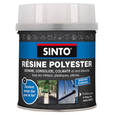 Résine polyester pré accélérée, le bidon de 500 ml | Castorama