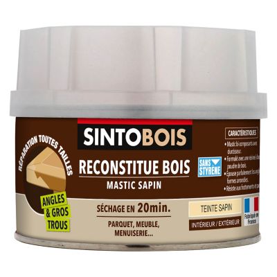 Reconstitue bois mastic Sintobois sapin 170g