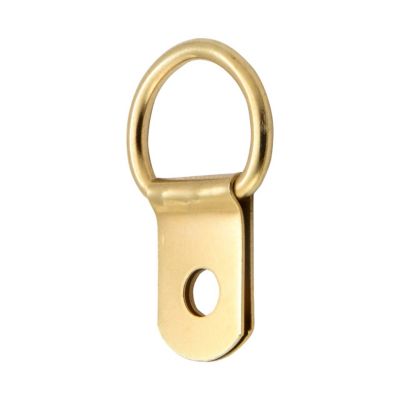 Lot de 4 anneaux étrier - 18mm avec vis à bois.