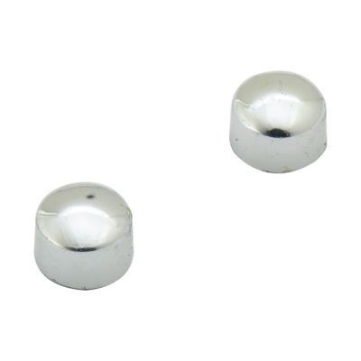 Lot de 10 punaises magnétiques argentées