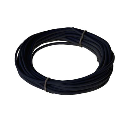 Câble électrique flexible H03VVH2F 2x0,75 mm² Noir - 10 m