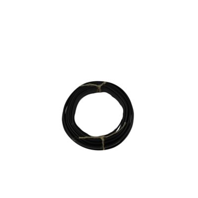 Câble 2X0,75 mm² H03VVH2F noir couronne 5m